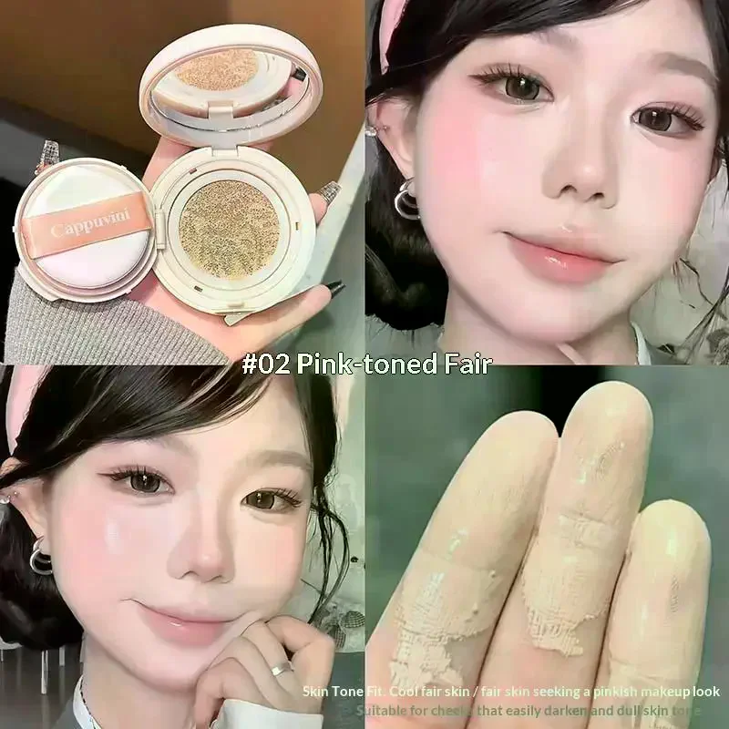 Cappuvini Air Cushion BB Cream - Concealer Full Coverage ulasan dan harga