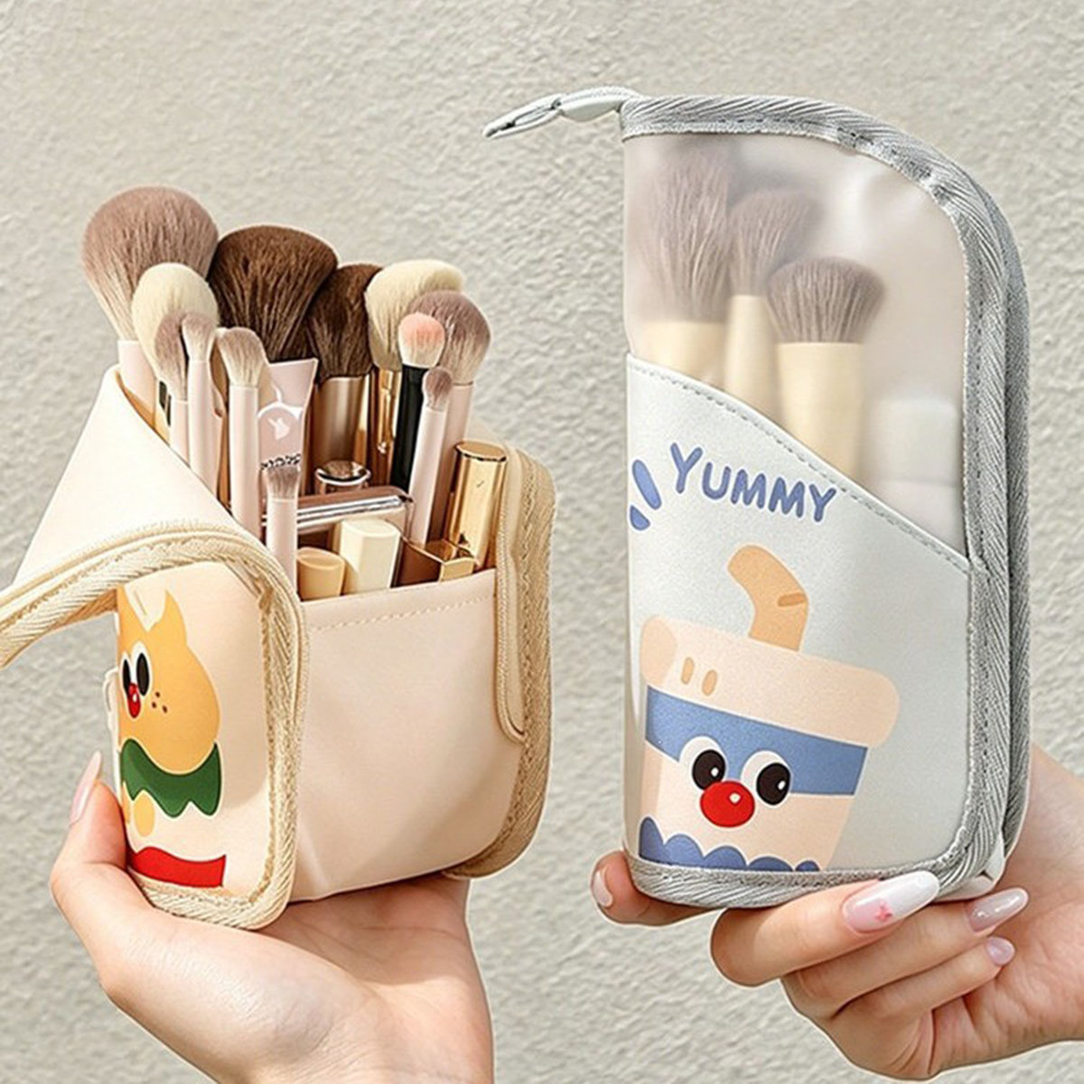 1Pcs Cosmetic Bag Travel Stand - Beauty For You Makeup ulasan dan harga
