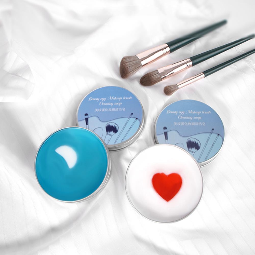 1set 50/100g Cute Heart Shaped - Beauty Makeup Brushes ulasan dan harga