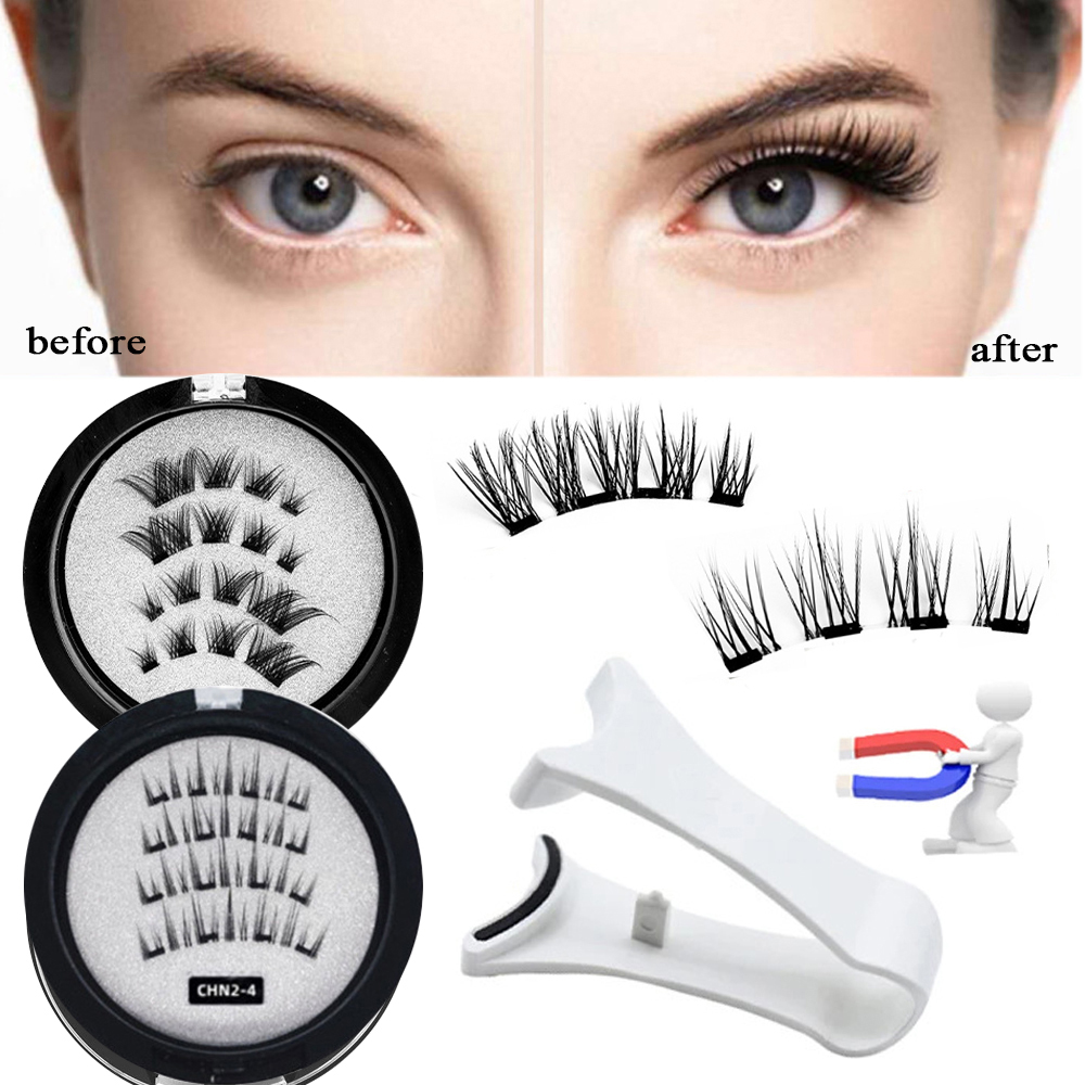Glue-free Magnetic Eyelashes 3 - Beauty Makeup Supply ulasan dan harga
