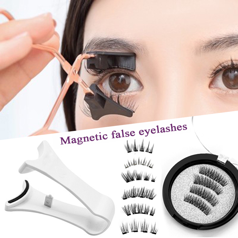 Glue-free Magnetic Eyelashes 3 - Beauty Makeup Supply ulasan dan harga
