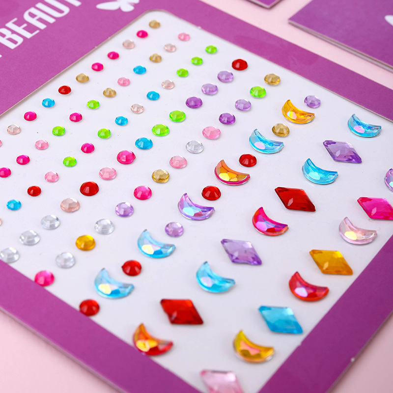 Hot Selling Face Gems Stickers - Beauty For You Makeup ulasan dan harga