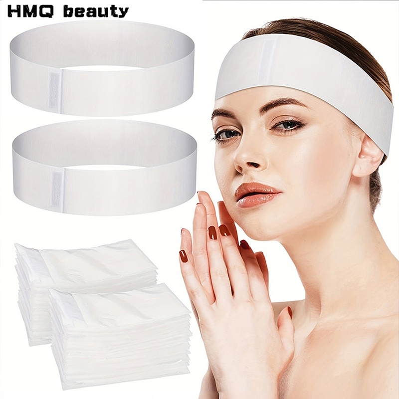 100/50/10pcs Disposable Facial - Beauty Makeup Supply ulasan dan harga