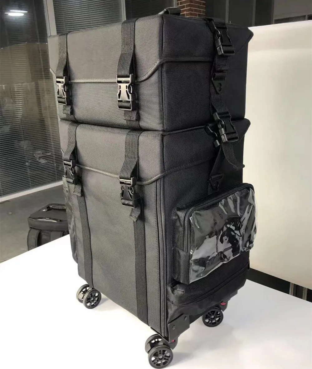 Set Travel Makeup  Trolley Cas - Beauty Makeup Vanity Set ulasan dan harga
